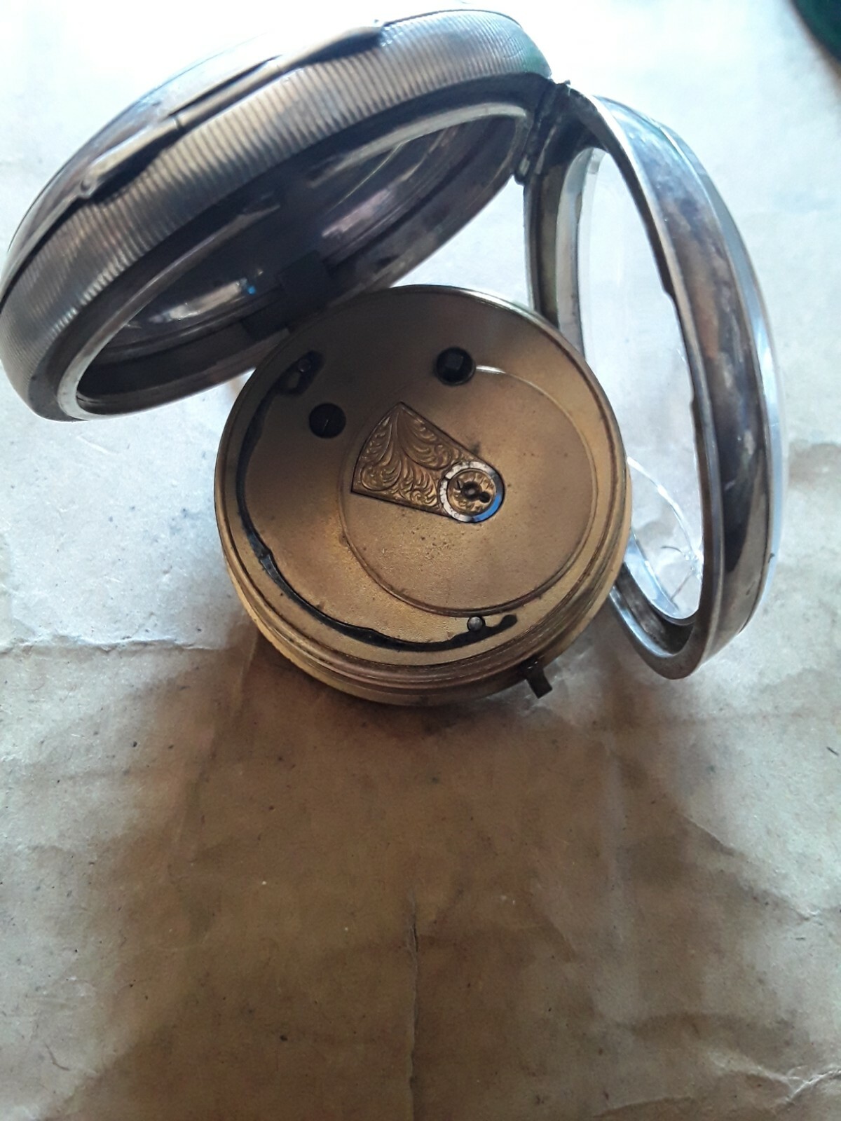 The Express English Lever Solid Silver Pocket Wat… - image 7