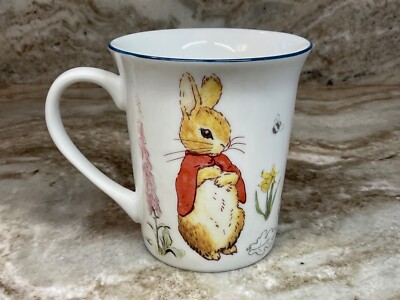 Peter Rabbit Coffee Mug. The World Of Beatrix Potter. Once Upon A Time 14 oz New