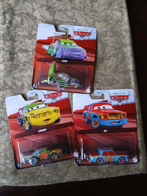 Disney Pixar Cars BILL, AIRBOURN & WINGO LOT OF 3 NEW