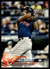 2018 Topps # 457 HANLEY RAMIREZ Boston Red Sox World Series Champions!