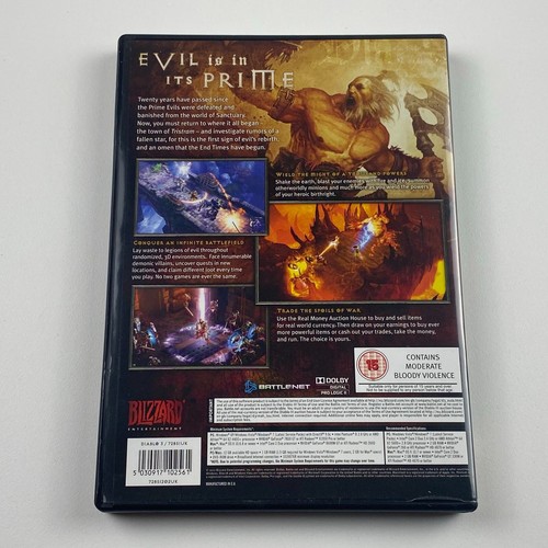 Diablo III DVD Rom PC Game Blizzard Entertainment Europe - Picture 2 of 4