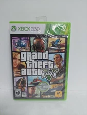 Grand Theft Auto V 5 ( Microsoft Xbox 360, Brand New Factory Sealed. Little tare