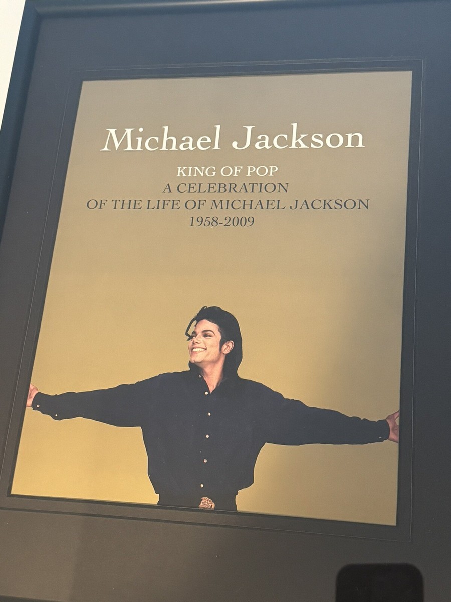 Michael Jackson Memorial Service Program Ticket & Wristband