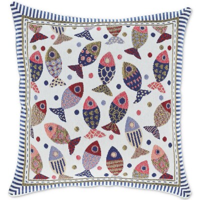 Chenille Kissenbezug für Sofa FISCHE