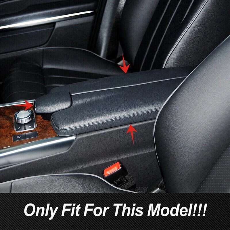 Para Mercedes Benz CLS W218 2012-2017 ABS apoio de braço central de carro caixa tampa acabamento - Imagem 4 de 4