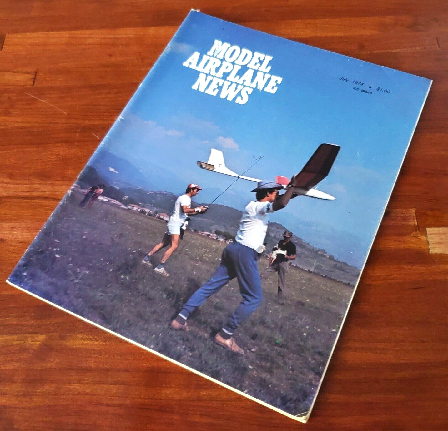 1974 - July Model Airplane News Vintage Aviation Magazine Free Shipping