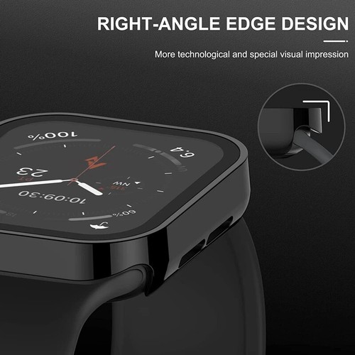 Etui ochronne do Apple Watch 40-49mm szkło hartowane przezroczyste złoto - Zdjęcie 5 z 32
