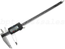 12" 300MM Electronic Digital Caliper Precision Stainless Inch/Metric LCD Dial