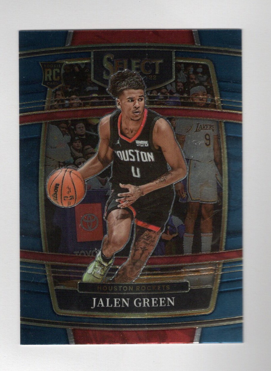 2021-22 Select #7 Jalen Green RC Houston Rockets