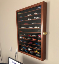60 Car Display Case 1:64 Diecast Cabinet  Vitrina Autos Coleccion 1/64 Rack Pro