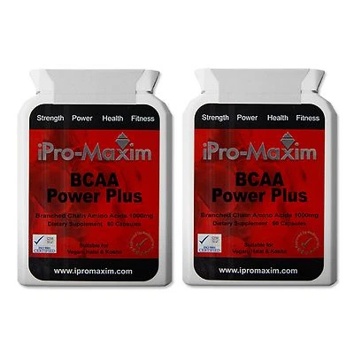 IPRO MAXIM IPROMAXIM BCAA + GLUTAMINE anabolic workout amino acids -90 x 1000 MG Capsule