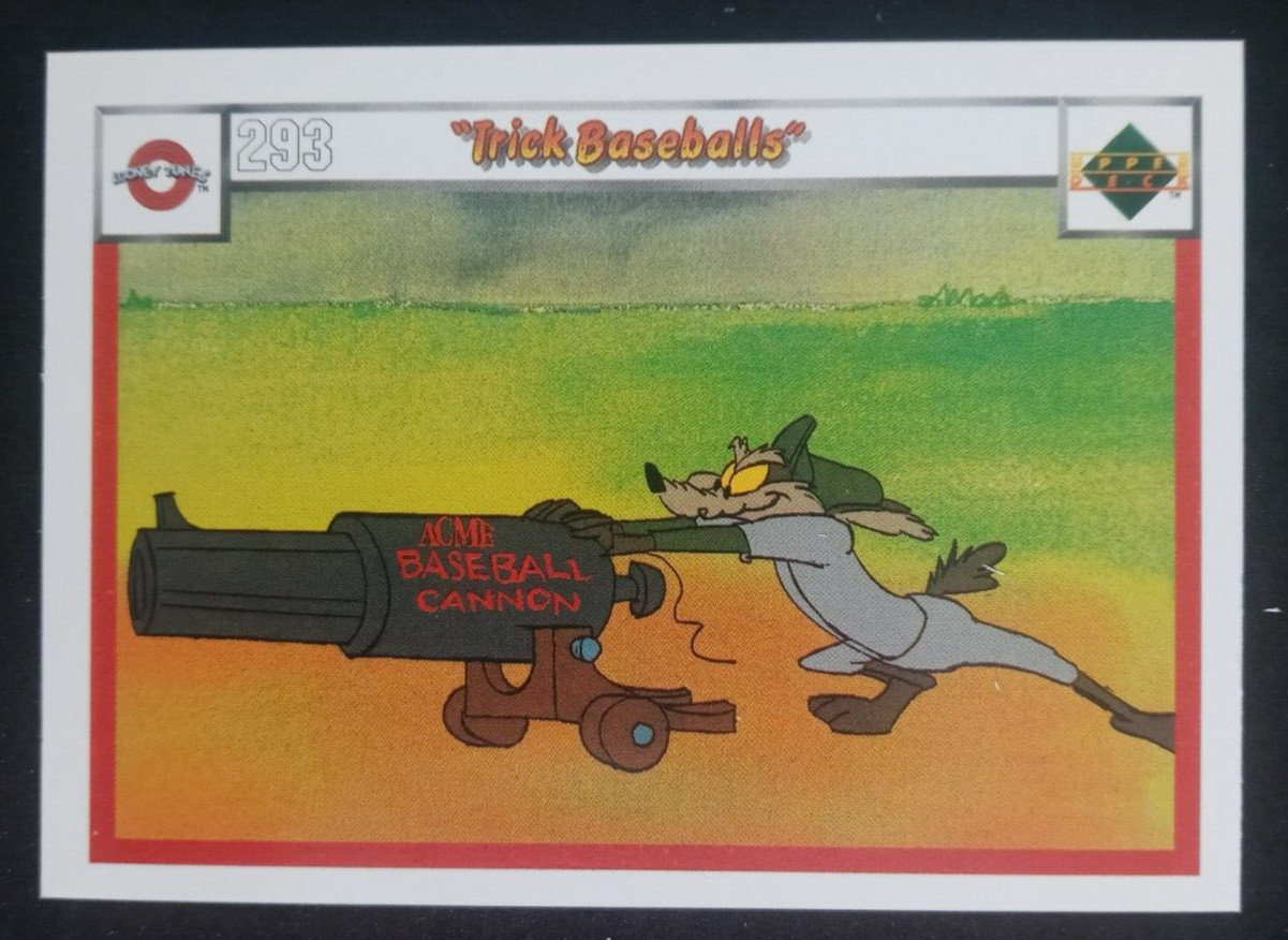1990 Upper Deck Looney Tunes Comic Ball Card #293/302