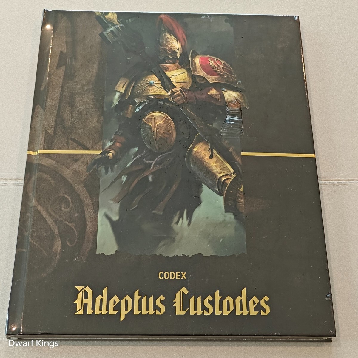Warhammer 40k Codex Adeptus Custodes Collector's Edition 2024 Games Workshop Nuovo