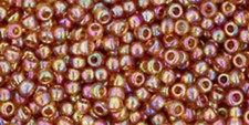 11/0, Toho Seeds, 162C, Transparent-Rainbow Topaz, 10g, TR-11-162C