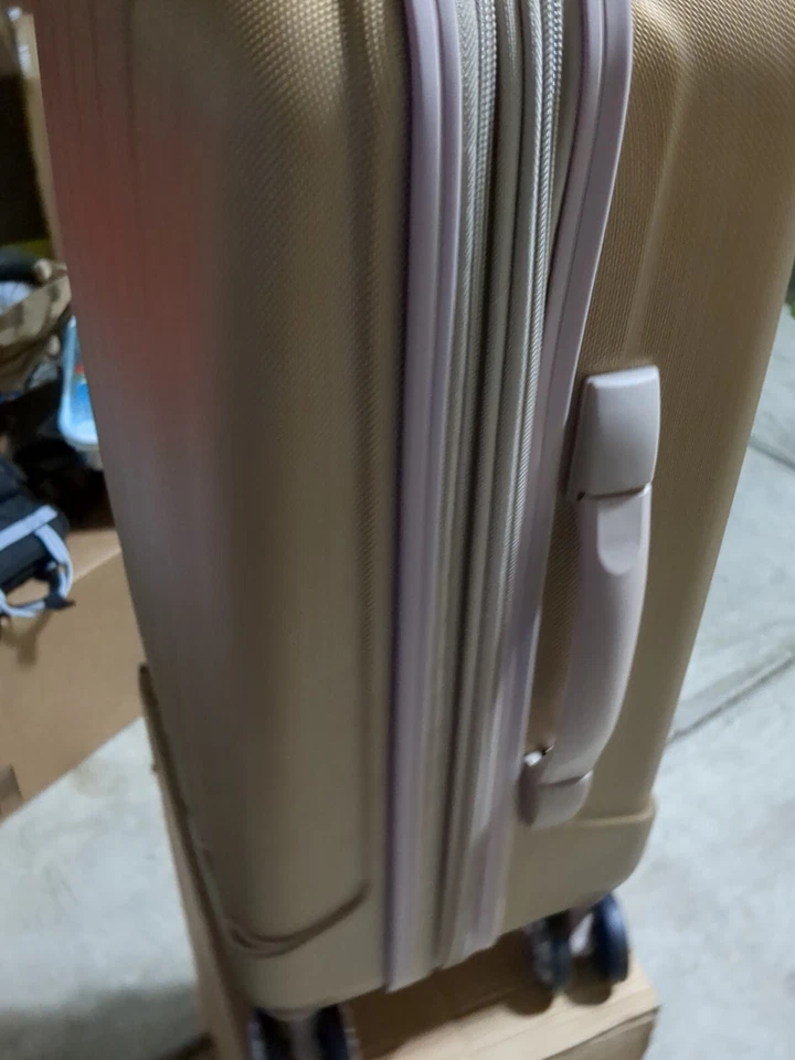 Rockland Luggage Melbourne 20 Inch Expandable Carry on Bronze One Size - Image 4 of 4