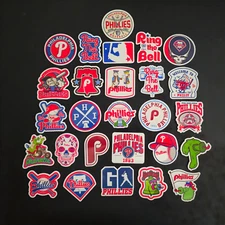 Philadelphia Phillies Vinyl Stickers MLB Baseball Phanatic Ring The Bell Philly
