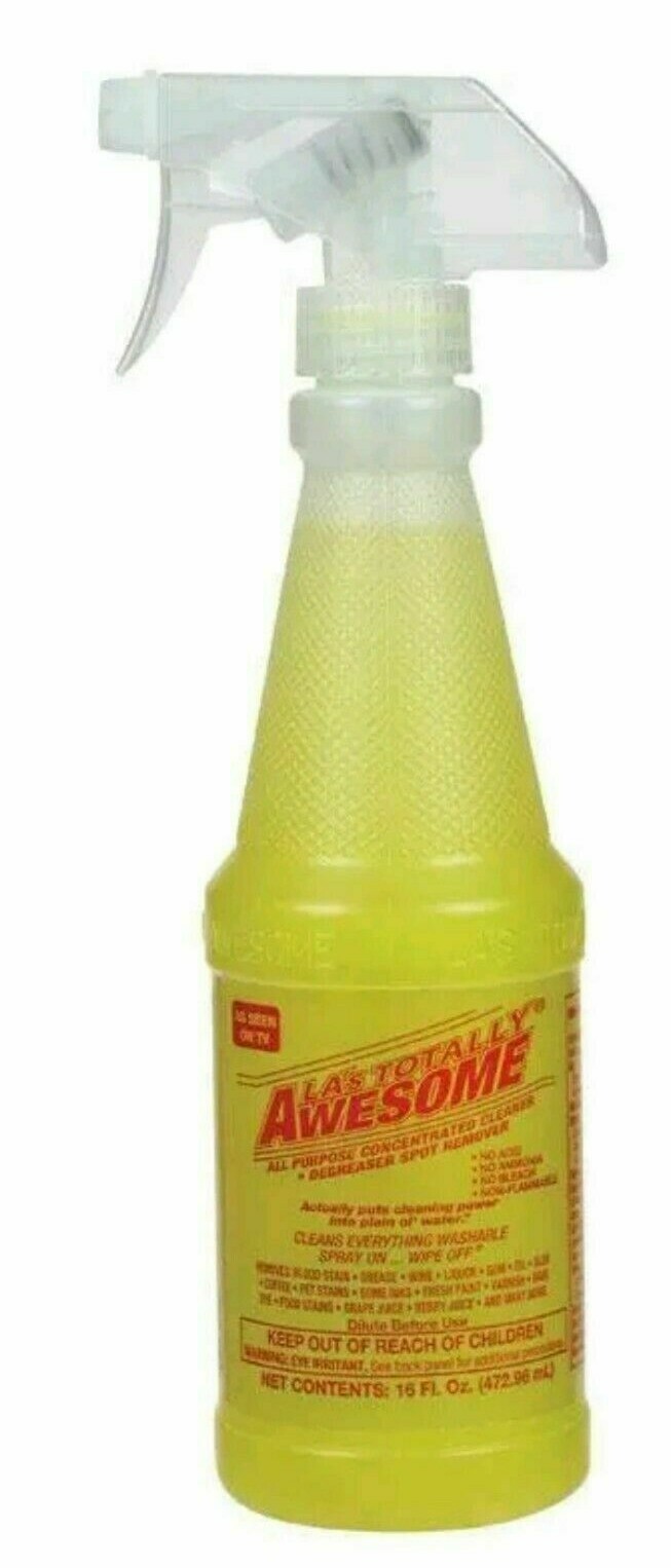 4 LA'S TOTALLY AWESOME ALL PURPOSE CONCENTRATED CLEANER Amonia bleach