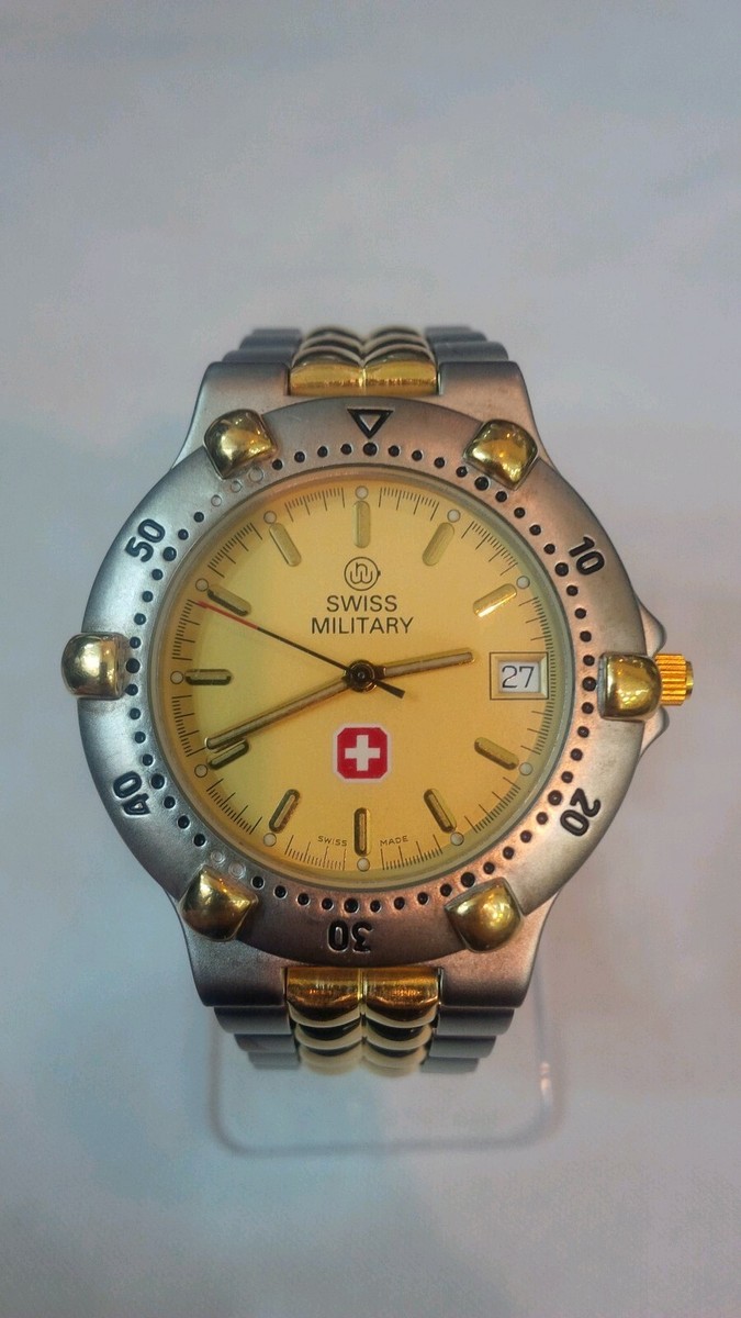 Swiss Military 5atm water resistant quartz watch 24718146133 | eBay