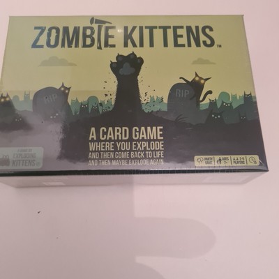 Zombie Kätzchen - Explodierende Kätzchen Kartenspiel neu versiegelt mit Geschenkcode innen 