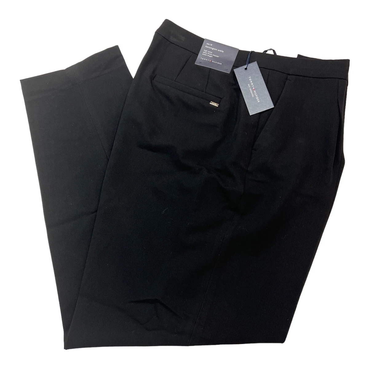 Tommy hilfiger best sale black dress pants