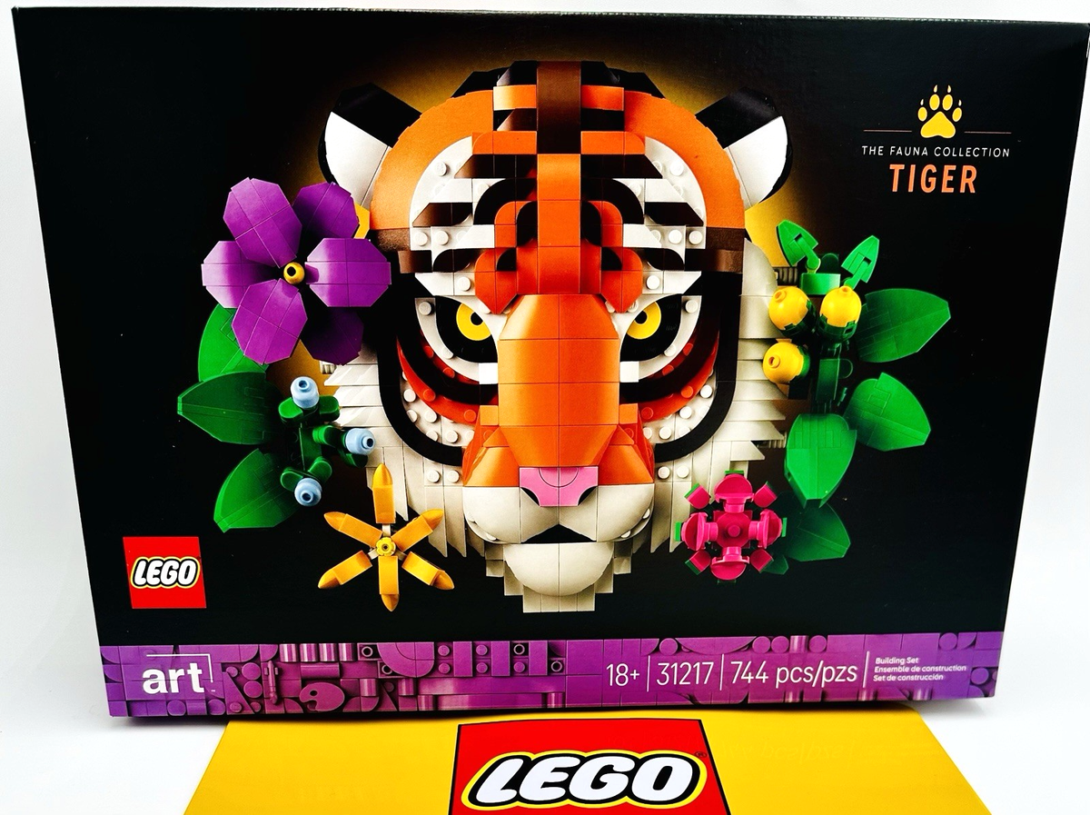 LEGO Art The Fauna Collection 31217 Tiger | eBay