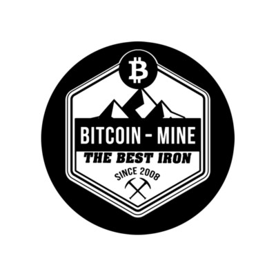 Bitcoin Mine th best Iron since 2008 Auto Aufkleber Car-Sticker Vinyl wetterfest