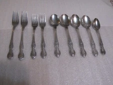 ONEIDA NORTHLAND LONDON HOUSE FORKS & SPOONS REPLACEMENTS LOT OF 9