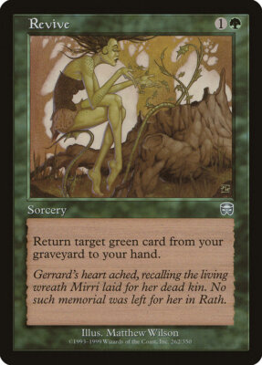 4x Revive - LP - Mercadian Masques - SPARROW MAGIC mtg
