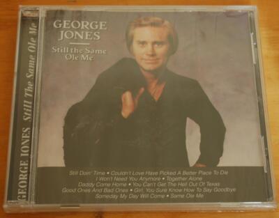 George Jones - Still The Same Ole Me - 2002 US Sony Label CD - Opened Shrink