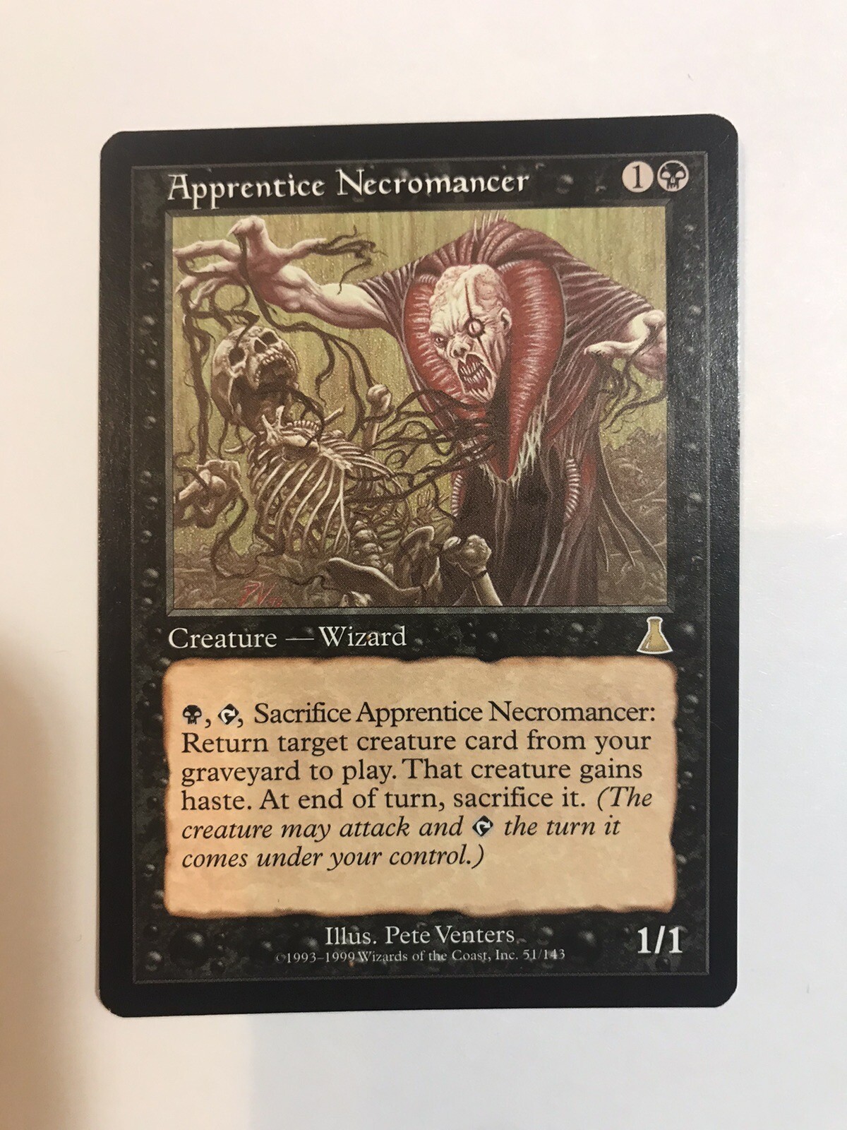Apprentice Necromancer - Urza’s Destiny - MTG Magic: The Gathering LP