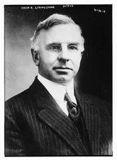 Colin H. Livingstone,glasses,spectacles,men,suits,clothes,ties,Bain News Service