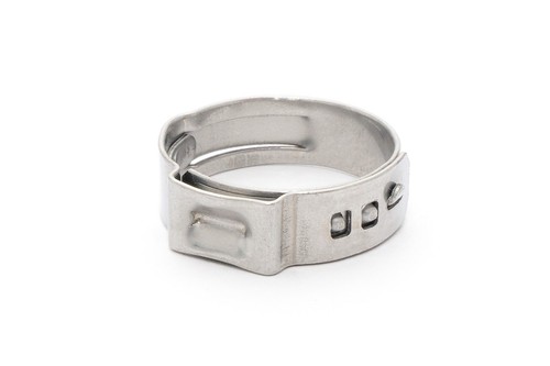 HPS Stainless Steel Ear Clamp Effective Range: 23.9mm - 27.1mm, 10 pcs per Pack - Picture 4 of 6