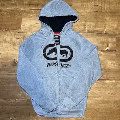 Echo Unlimited Rhino Brand Hoodie Size S Full Zip Sweater 