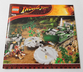 100% -2008 LEGO #7626 Indiana Jones Set JUNGLE CUTTER Colonel Dovchenko Minifig+