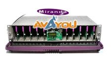 Miranda GV Densite Frame w/ 10x HDA-1832 1x9 SD/HD/ASI EQ Video DA +CPU-ETH +DRP