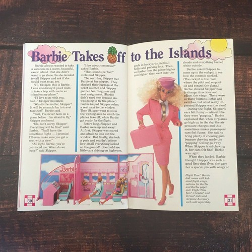 Barbie Fashion Fun Guide Premiere Issue Magazine Pamphlet Mattel 1990 - Picture 8 of 9
