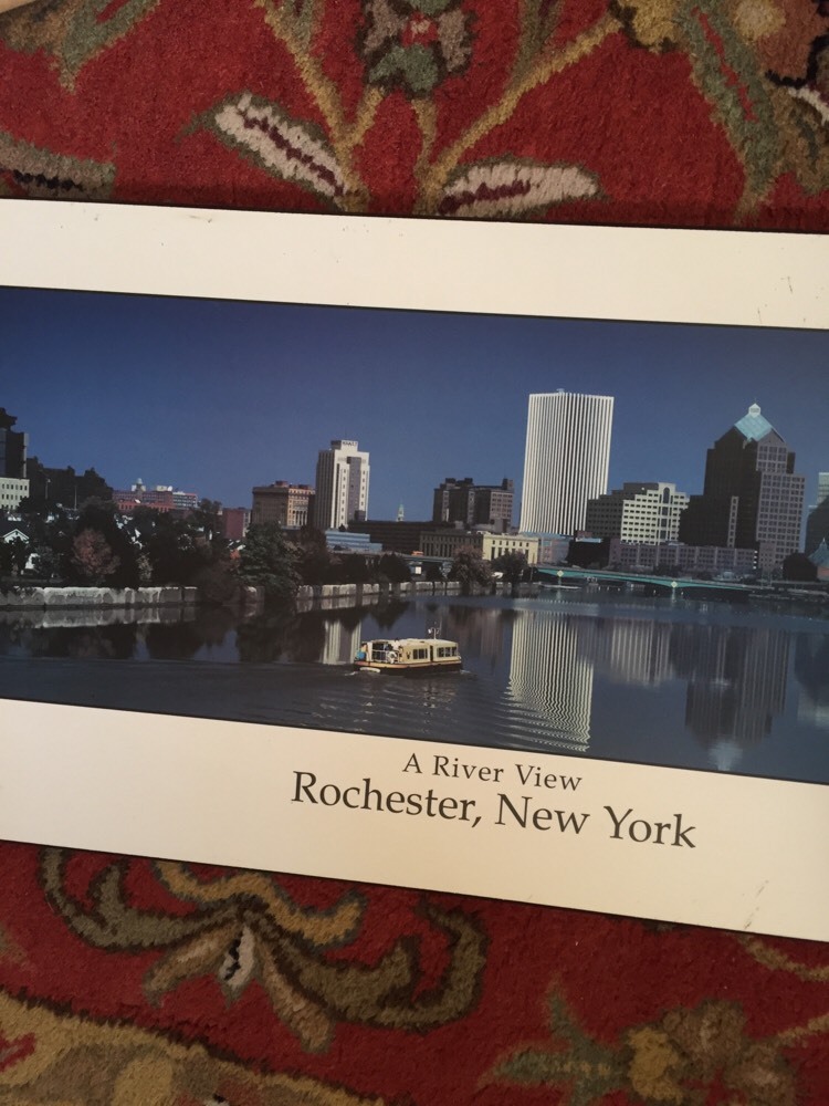 A Distant View Of The Rochester New York Skyline Stok Fotoğraflar & Rochester