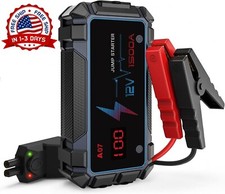 Arrancador De Bater a  1500 Amps Para Auto Camiones Coche Carga R pida Portatil