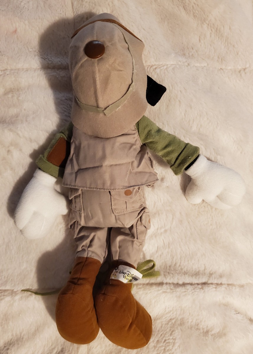 Vintage Collectabl Safari Goofy Explorer Animal Kingdom Walt