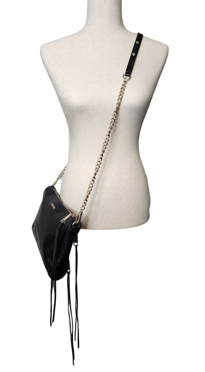 Rebecca Minkoff 5 Zip Cross-body Bag, Black | eBay Rebecca Minkoff 5 Zip Cross-body Bag, Black | eBay