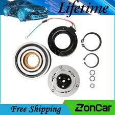 AC Compressor Clutch Kit Pulley Coil Plate For 2001- 2005 HONDA CIVIC 4 CYL 1.7L