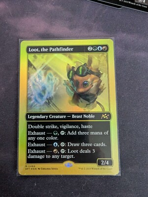 Loot, the Pathfinder (First-Place Foil) Aetherdrift Foil