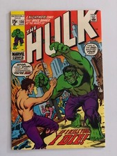 Incredible Hulk #130 ORIGINAL Vintage 1970 Marvel Comics vf minus