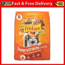 Friskies Dry Cat Food 16 lb,Tender and Crunch