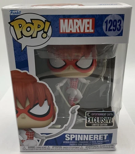 Funko Pop! Marvel Spinneret #1293 EEExclusive (damaged see description)