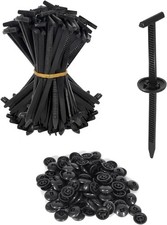 Nylon Universal Cable Tie Buckle, Latest Upgraded Multi-Purpose Plastic Tie