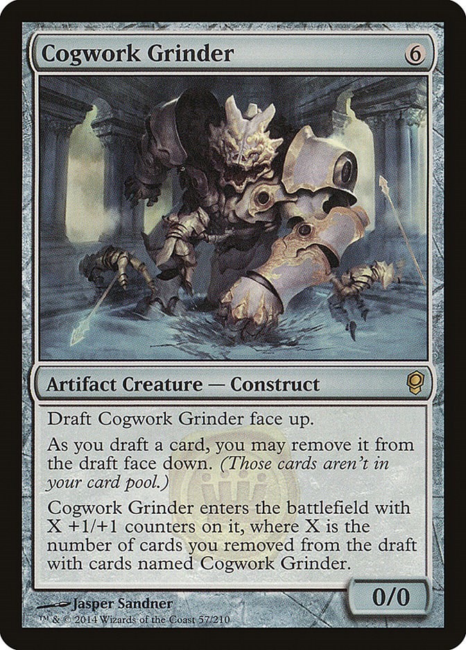 Cogwork Grinder Conspiracy MTG 57 MP