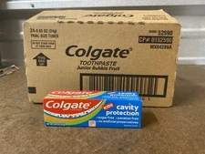 Colgate Toothpaste Cavity Protection Bubble Fruit, 0.85 Oz, 24 Pack Expired 3/25