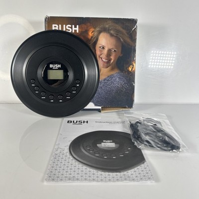 Bush CD-885 Persönliche Tragbarer CD Spieler Schwarz - Ovp Getestet Funktioniert
