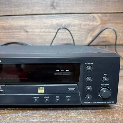 Sony RCD-W1 CD Recorder for sale online | eBay